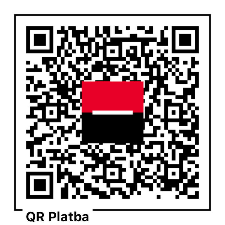 QR kód pro platbu Speciálního večera