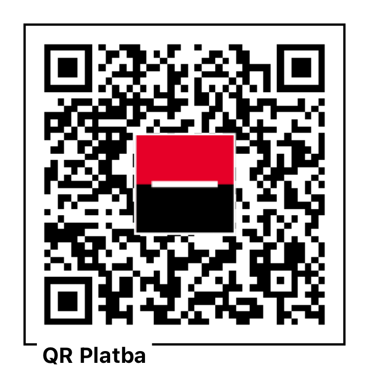 QR kód pro platbu 1 vstupu